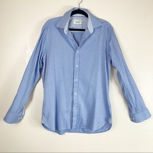 Ted Baker endurance men’s blue button up shirt